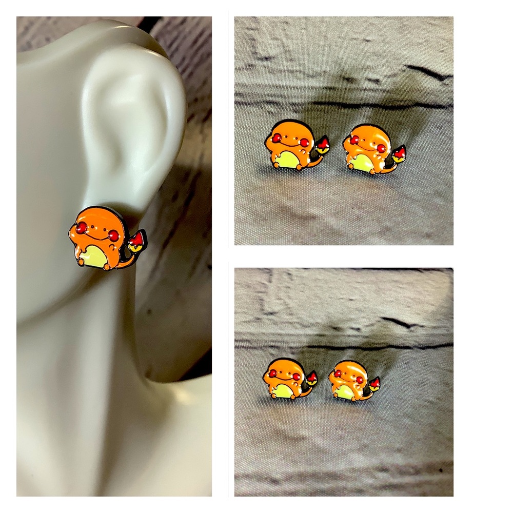 Pokeman Stud Earrings